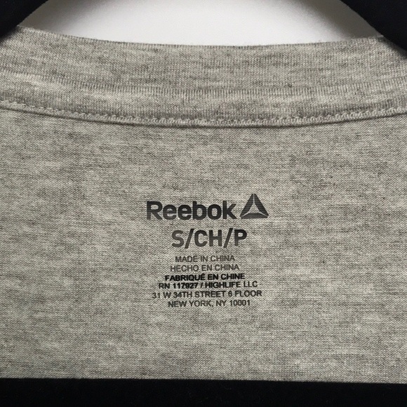 NWT Reebok Move Boxy Grey Training Tee - Picture 5 of 5